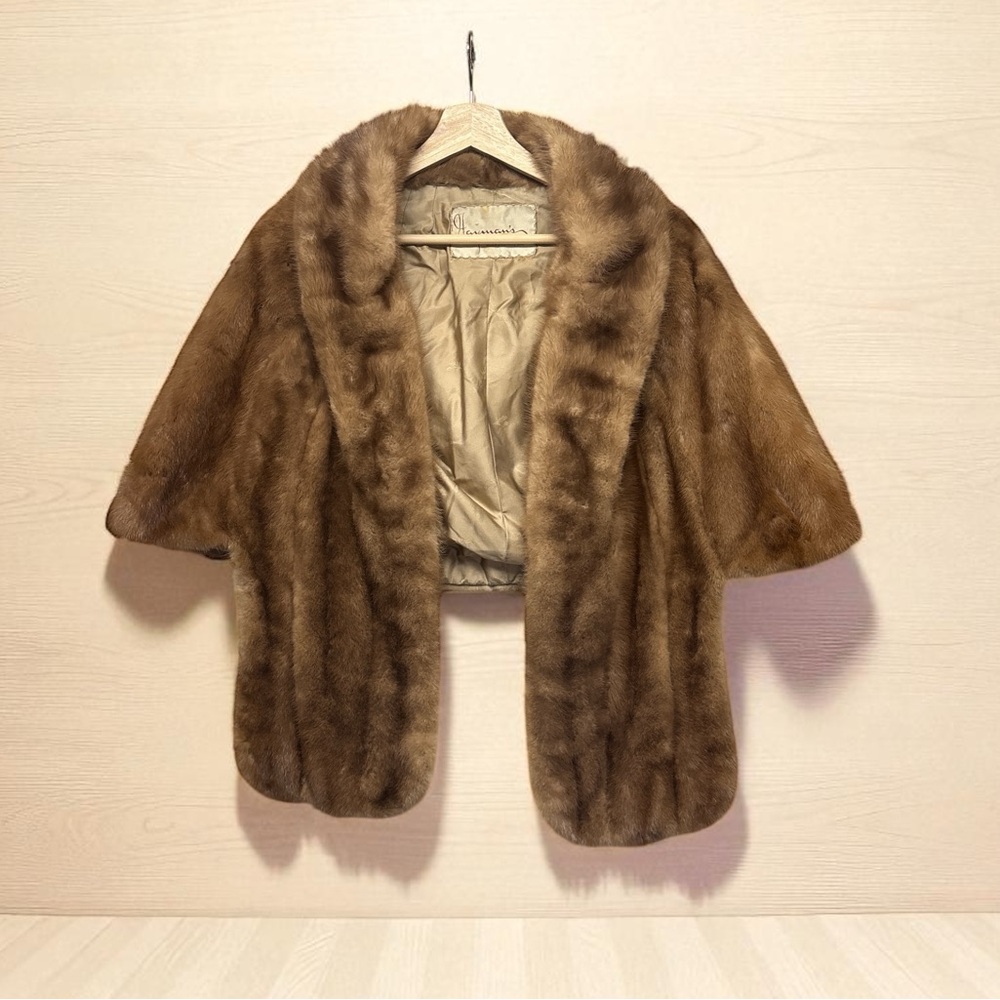 Vintage Mink Fur Stole